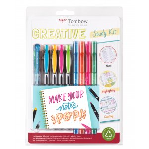 Kit d'étude créatif Tombow 10 pièces Kit d'étude créatif Tombow 10 pièces
