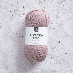 Alpaca Solo 50g - Airelle Rouge&Rose Lait Alpaca Solo 50g - Airelle Rouge&Rose Lait