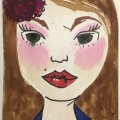 Image client Bloc aquarelle Carte postale 250g brut - 10,5x14,8cm