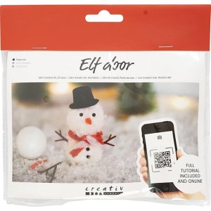 Mini Kit DIY Porte du Père Noël - Bonhomme de Neige Mini Kit DIY Porte du Père Noël - Bonhomme de Neige