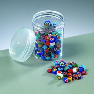 Perles millefiori ø 5 - 6 mm - 40 g Perles millefiori ø 5 - 6 mm - 40 g