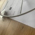 Image client Ensemble d'anneaux de cadre de lampe ø 30 cm - blanc 2 parties rondes