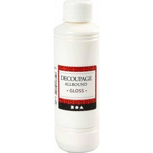Vernis de découpage - polyvalent - brillant - 250 ml Vernis de découpage - polyvalent - brillant - 250 ml