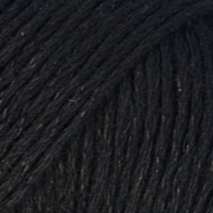 Fil DROPS Coton-lin Uni Color - 50g - Noir (16) Fil DROPS Coton-lin Uni Color - 50g - Noir (16)