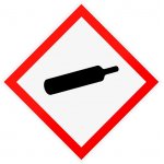 pictogramme de danger - gaz sous pression pictogramme de danger - gaz sous pression