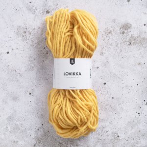 Fil Lovikka 100g - Jaune Fil Lovikka 100g - Jaune