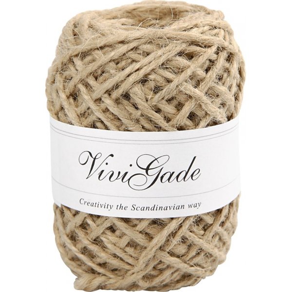 Chanvre naturel - naturel - 30 m