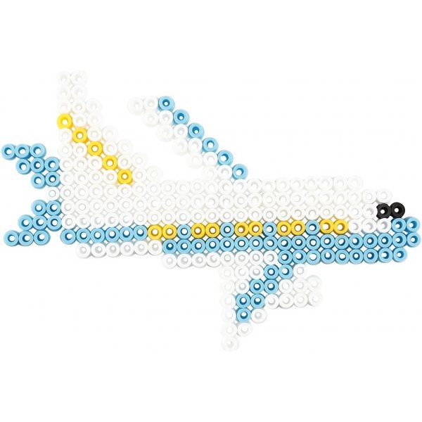 Assiettes perles - voiture - avion - bateau - tracteur - bus et vlo - 6 pcs