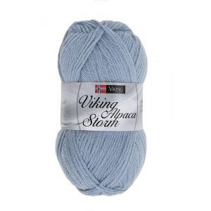 Fil Viking Alpaca Storm 50g - Bleu clair (522) Fil Viking Alpaca Storm 50g - Bleu clair (522)
