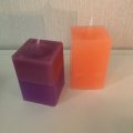 Image client Vase bougie 105 x 60 x 60 mm - Carré / max. 65 °C