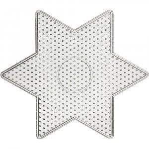 Assiettes perles - Étoile - 15x15 cm - 10 pcs Assiettes perles - Étoile - 15x15 cm - 10 pcs