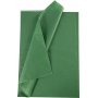 Papier de soie - vert - 50 x 70 cm - 14 g -25 feuilles