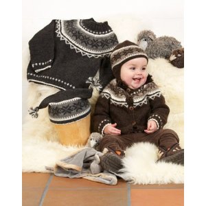 Patron de tricot - Cardigan, pull et bonnets en tricot circulaire Patron de tricot - Cardigan, pull et bonnets en tricot circulaire