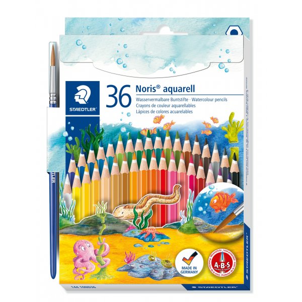 Crayons aquarelle Noris - 36 crayons