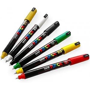 Marqueur Uni Posca PC-1MR/MD - Plusieurs couleurs Marqueur Uni Posca PC-1MR/MD - Plusieurs couleurs