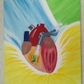 Image client Tissu coton 260g - F8 46x38 cm