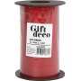 Cordon cadeau - rouge - paillettes - 100 m