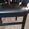 Image client Simili cuir nappa Noir - 140 cm