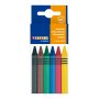 Crayon de cire 6 pi�ces �troit