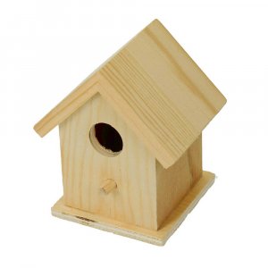 Nichoir à oiseaux non traité - 10x7x7 cm Nichoir à oiseaux non traité - 10x7x7 cm