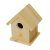 Nichoir à oiseaux non traité - 10x7x7 cm Nichoir à oiseaux non traité - 10x7x7 cm