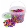 Petites perles du Congo transparentes - 450 g