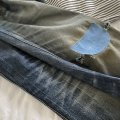 Image client Patchs Team Jeans (à thermocoller) bleu denim 2 pcs