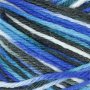 Fil  chaussettes - harmonie bleu/turquoise - 50 g