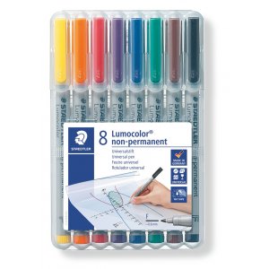 OH Pens Non permanent 0,6 mm - 8 stylos OH Pens Non permanent 0,6 mm - 8 stylos
