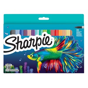 Sharpie Big Pack - Pack promotionnel - Hanging Tuck 6 - Pack de 18 couleurs non triées Sharpie Big Pack - Pack promotionnel - Hanging Tuck 6 - Pack de 18 couleurs non triées