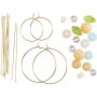 Mini DIY Kit Bijoux - Croles avec perles