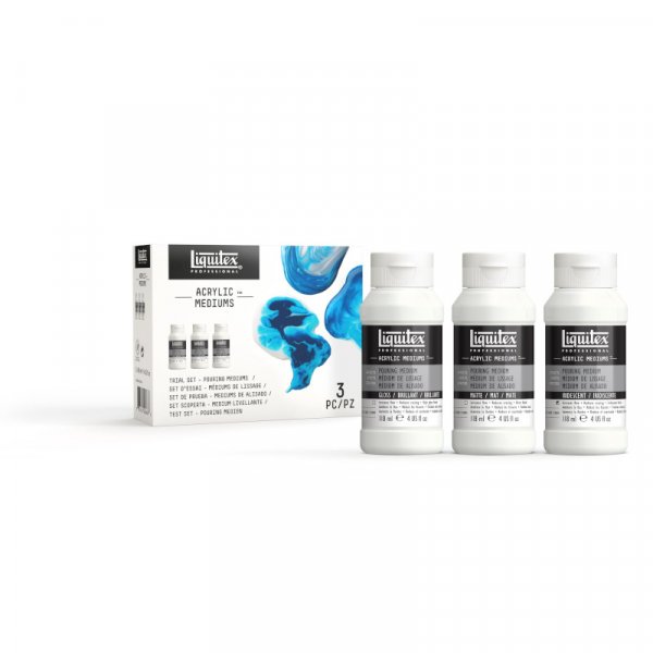 Mdium Acrylique Liquitex - Coffret d\\\'chantillons Pouring