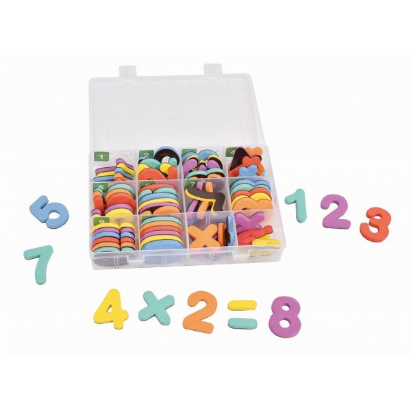 Chiffres magnétiques de différentes couleurs 72 pcs Chiffres magnétiques de différentes couleurs 72 pcs