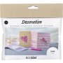 Mini DIY Kit Décoration, jaune pastel, violet pastel, rose pastel, Gâteaux