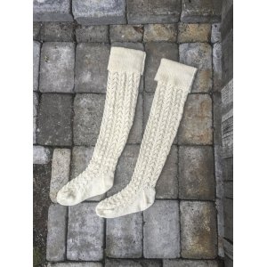 Patron tricot - Chaussettes longues tricotées Patron tricot - Chaussettes longues tricotées