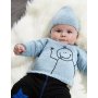 Patron tricot - Pull tricot avec bonhomme allumette et bonnet (12026-N)