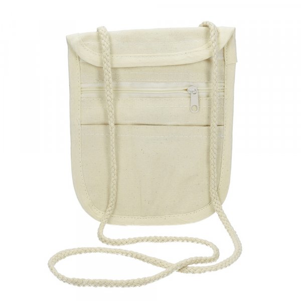 Articles en coton 17 x 14 cm - coton naturel 280g/m sac avec cintre