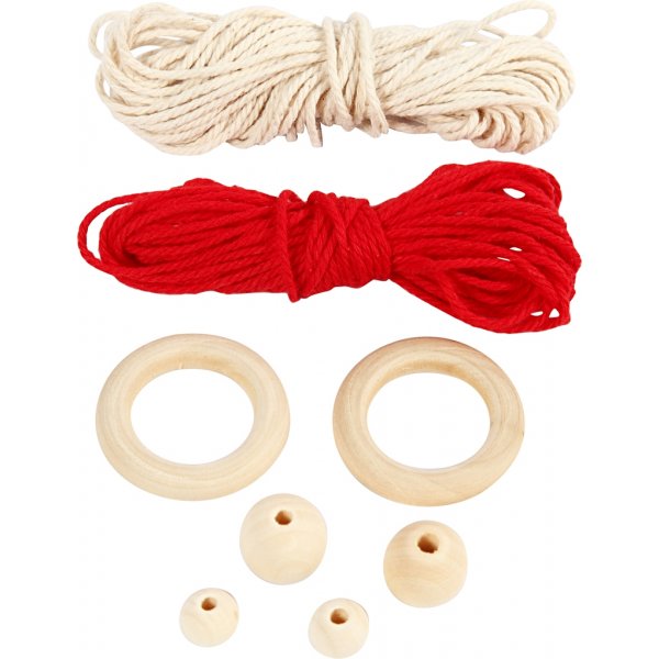 Mini Kit DIY - Père Noël en macramé Mini Kit DIY - Père Noël en macramé