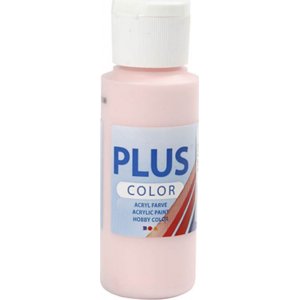 Peinture Plus Color Hobby - rose tendre - 60 ml Peinture Plus Color Hobby - rose tendre - 60 ml
