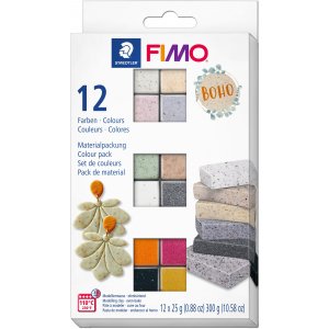 Kit effet Fimo - Couleurs boh�mes