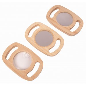 Pack de 3 panneaux de couleur - miroir/transparent Pack de 3 panneaux de couleur - miroir/transparent