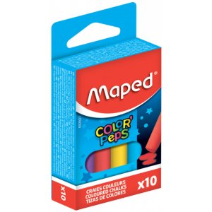 Craie - Maped - Crayons de couleur 10-pack Craie - Maped - Crayons de couleur 10-pack