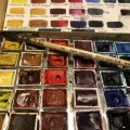 Image client Peinture aquarelle W&N Professional Demi-tasse - 347 Teinte jaune citron