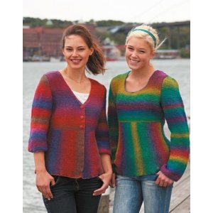 Patron tricot - Cardigan et pull point mousse Patron tricot - Cardigan et pull point mousse