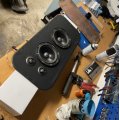 Image client Tissu d'ameublement Vinyle / Cuir Artificiel Noir - 140 cm