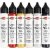Cire de bougie en flacons de peinture - couleurs standards - 6 x 28 ml Cire de bougie en flacons de peinture - couleurs standards - 6 x 28 ml