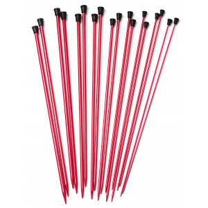 Aiguilles à pull Alu - 30 cm (2,5-12 mm plusieurs options) Aiguilles à pull Alu - 30 cm (2,5-12 mm plusieurs options)