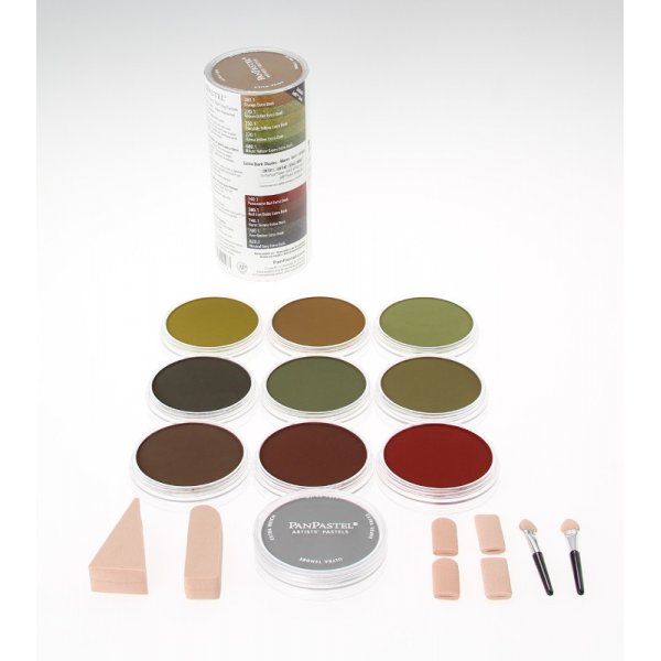 PanPastel - Nuances chaudes extra fonces