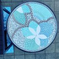 Image client MosaixPro - mosaïque de verre 10 x 10 mm - mélange turquoise 1 000 g ~ 1 500 pcs.