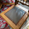 Image client Simili cuir nappa Marron foncé - 140 cm